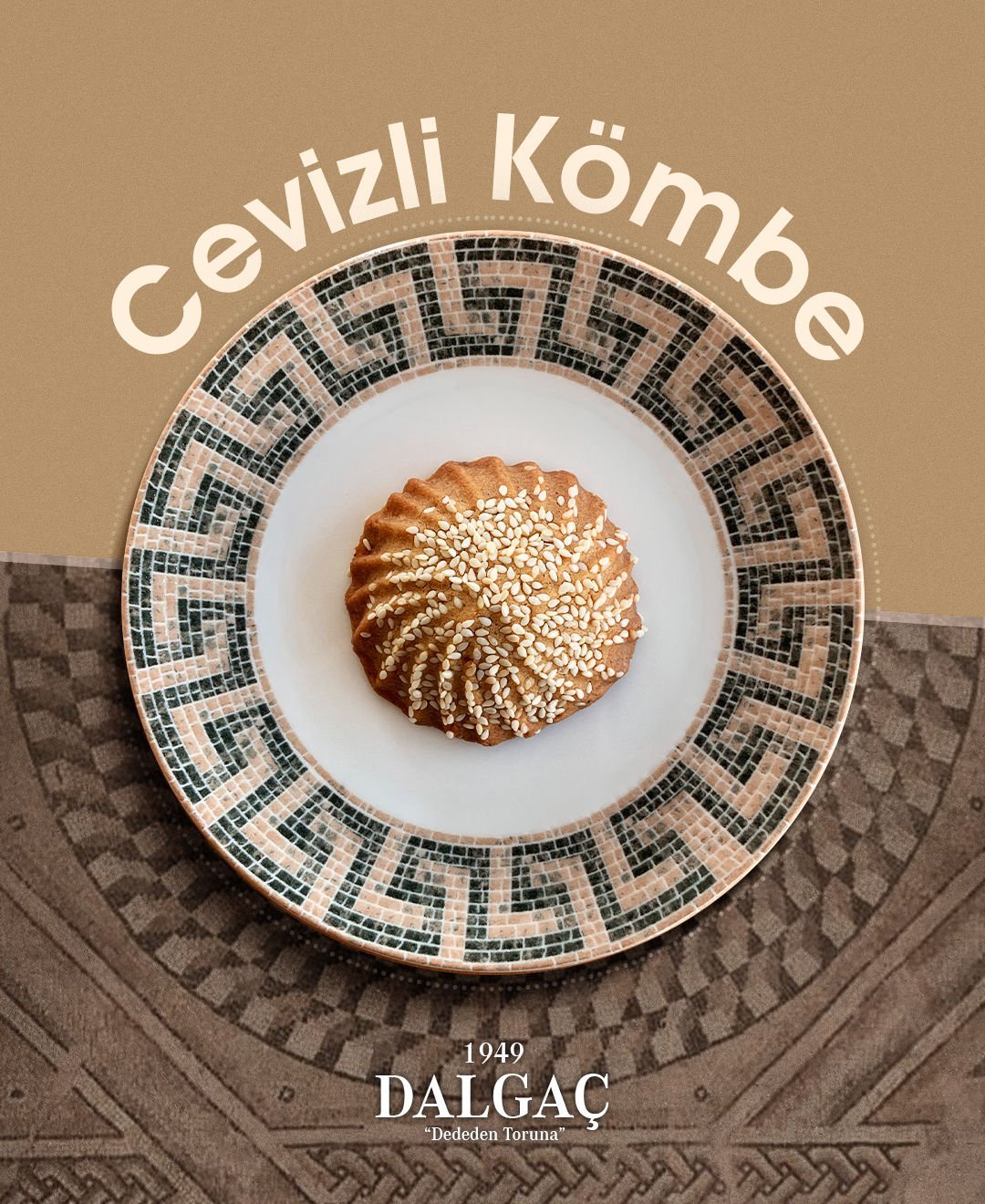 Hatay El Yapımı Cevizli Kömbe (Kg)