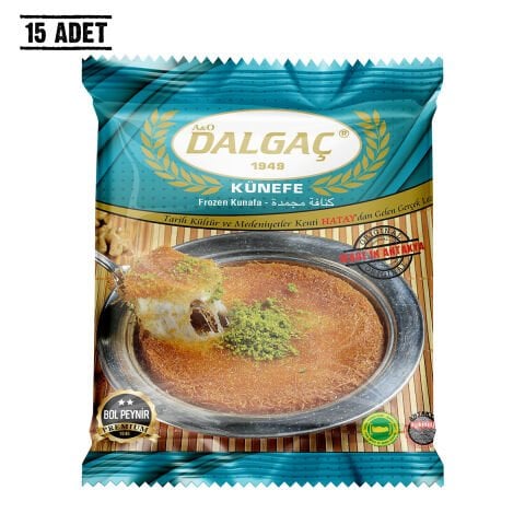 Dondurulmuş Peynirli Künefe 140 Gr Mini (15 Adet)