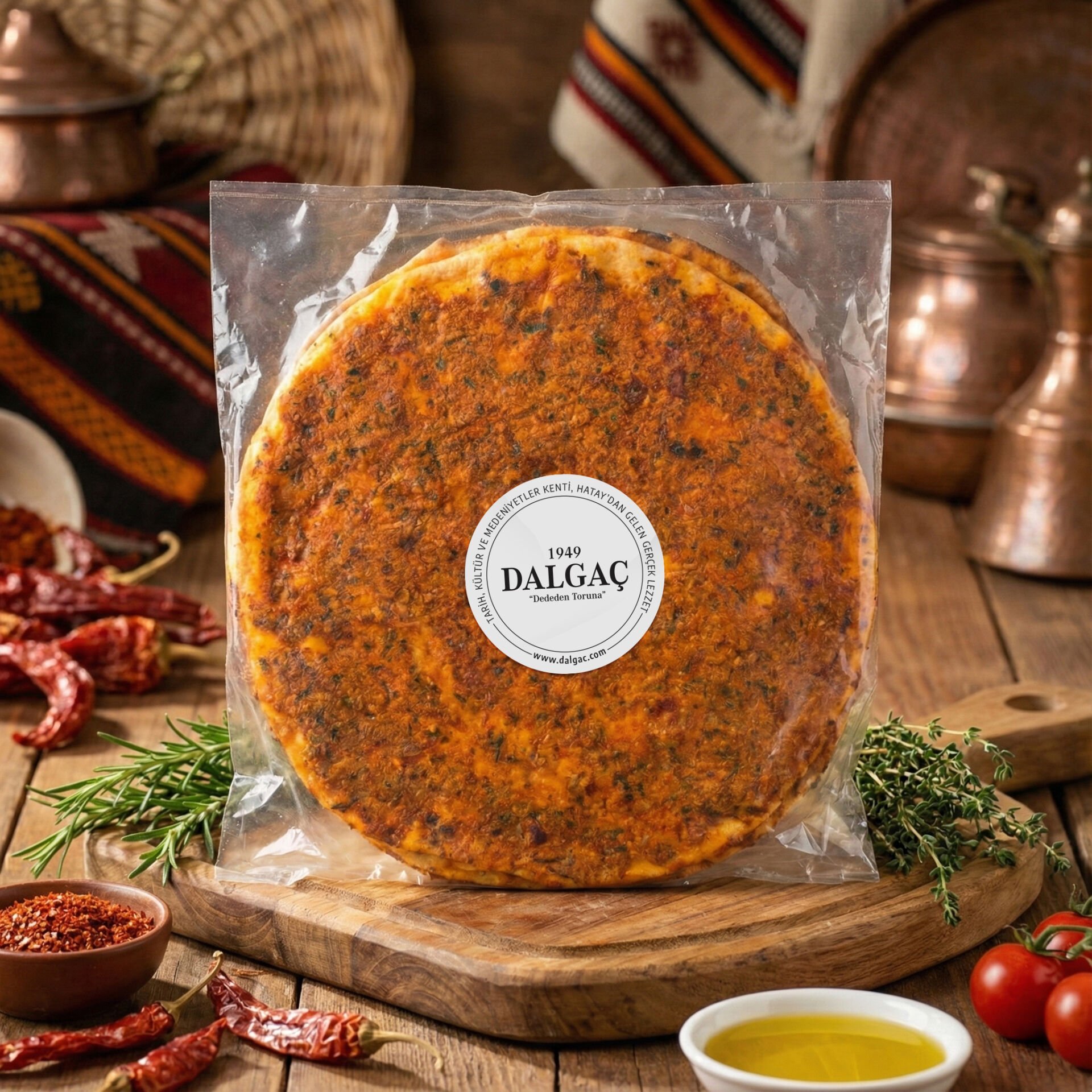 Yöresel Katıklı Ekmek 5 Adet