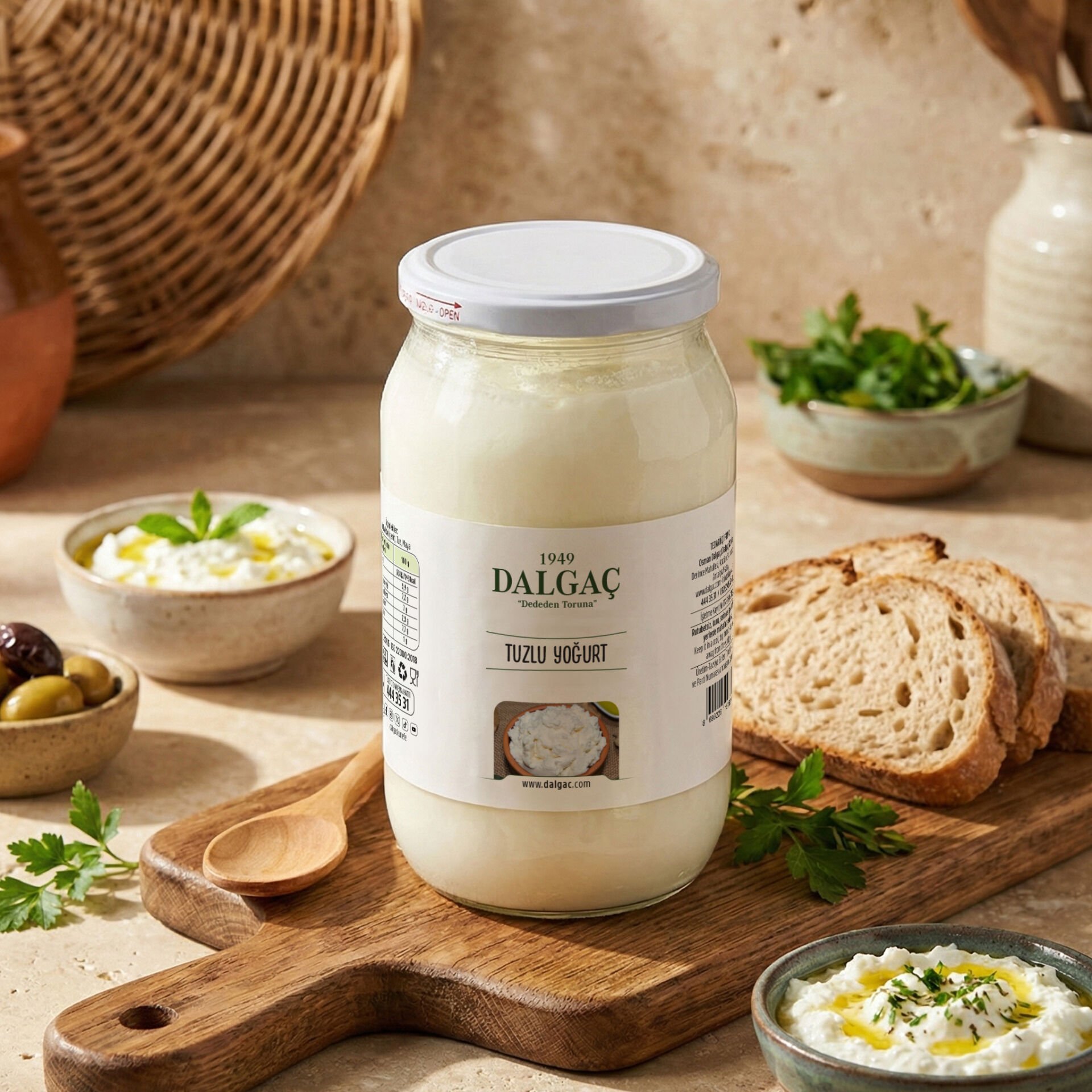Tuzlu Yoğurt 1000 Gr