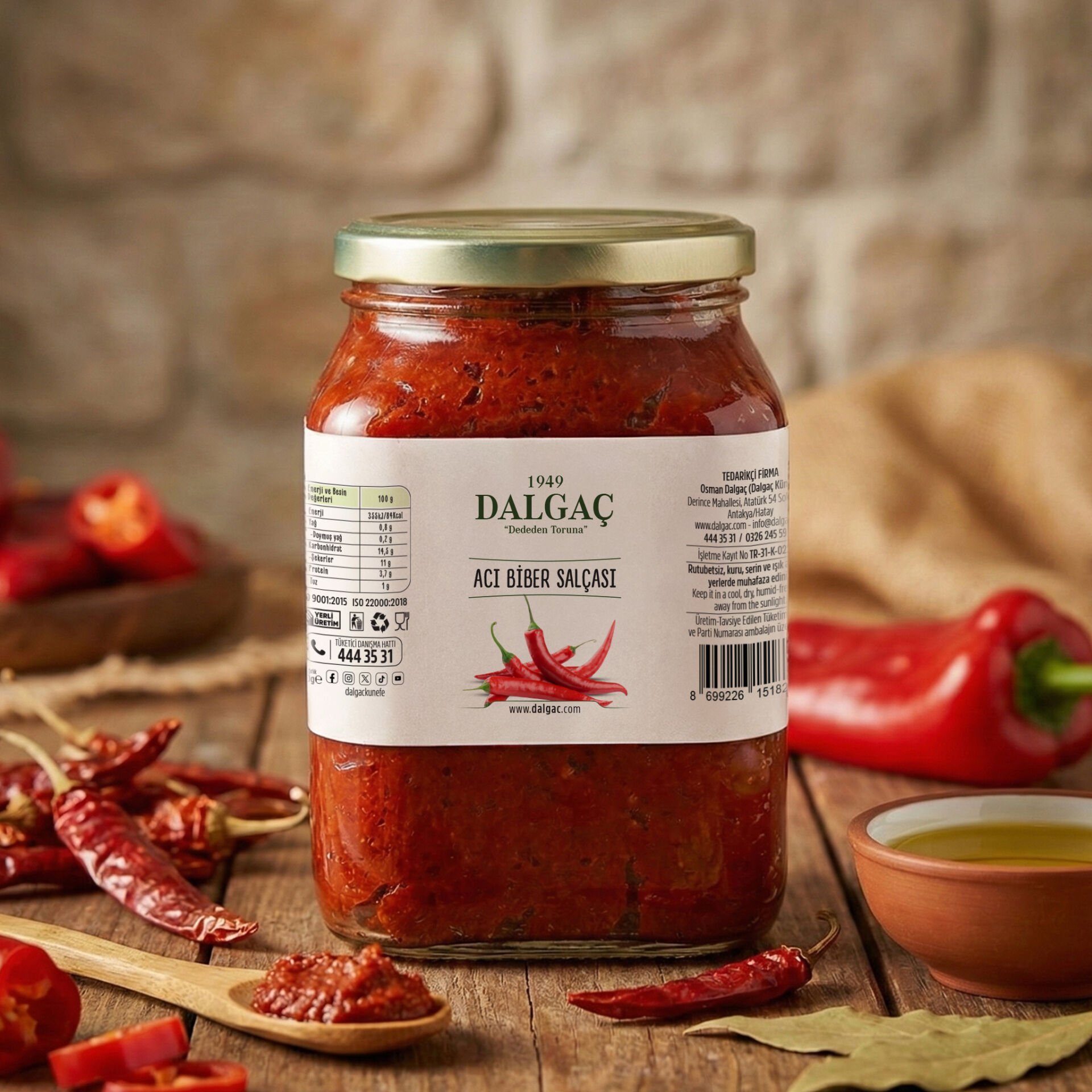 Acı Biber Salçası