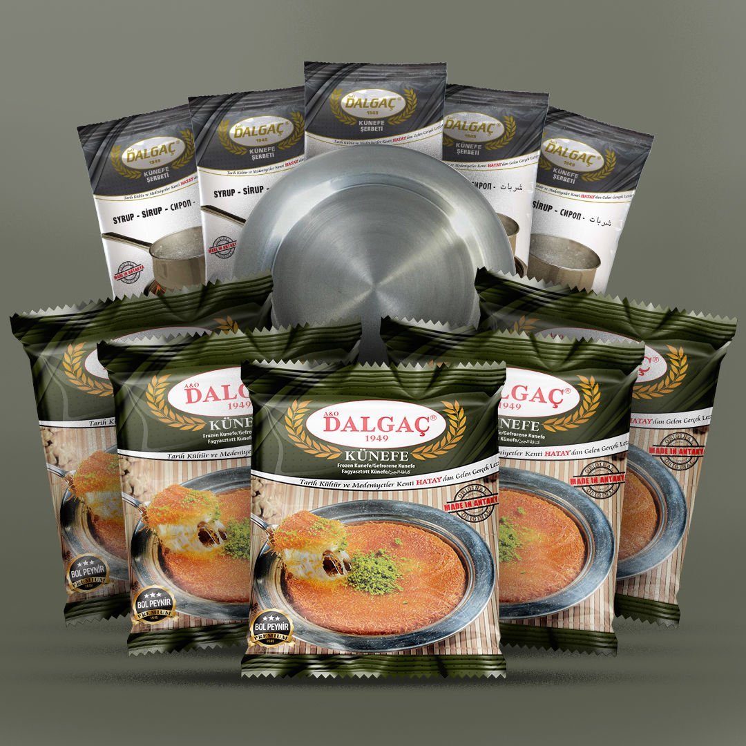 Hatay - Başlangıç Paketi (Künefe, Şerbet ve Tabak)