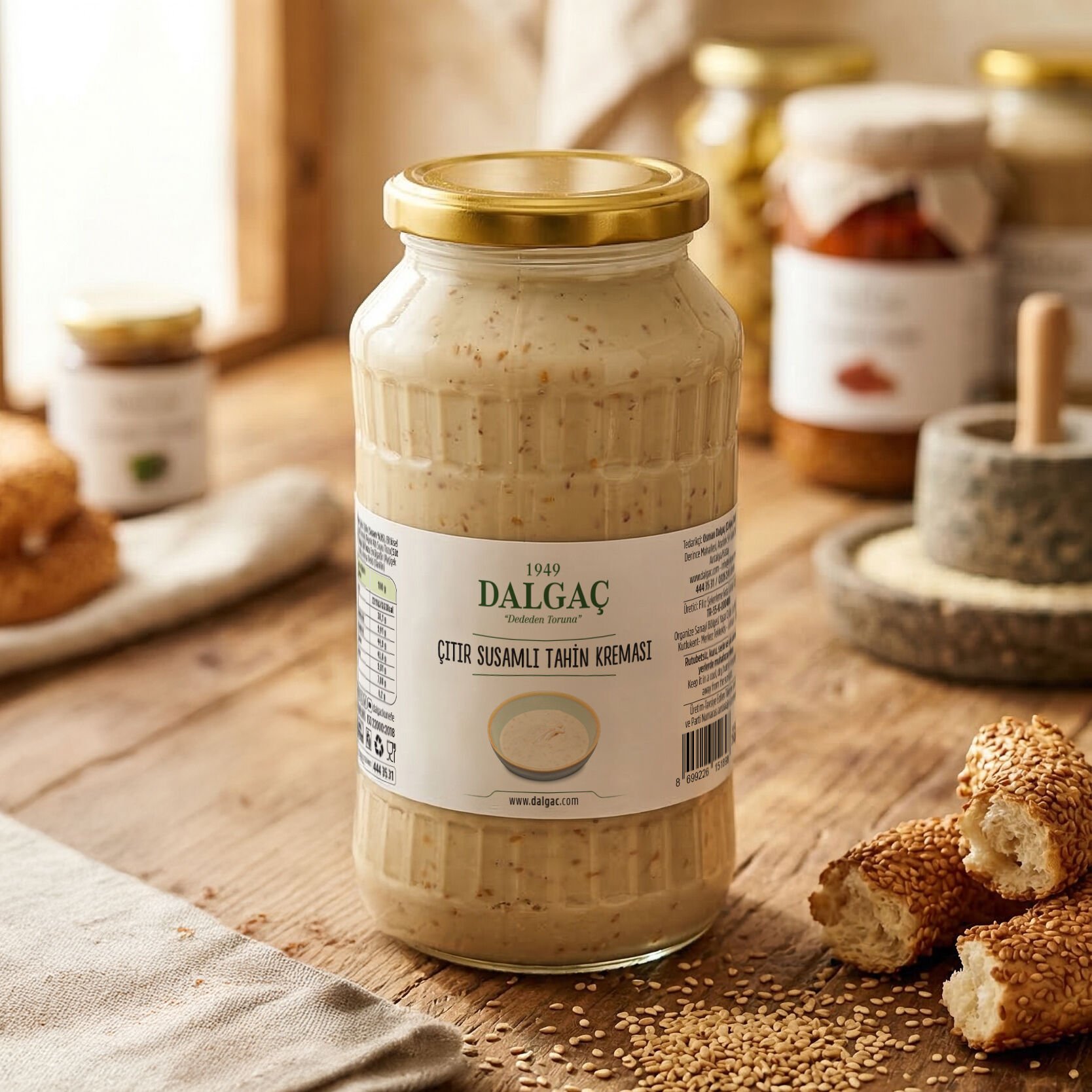 Çıtır Susamlı Tahin Kreması 750 Gr