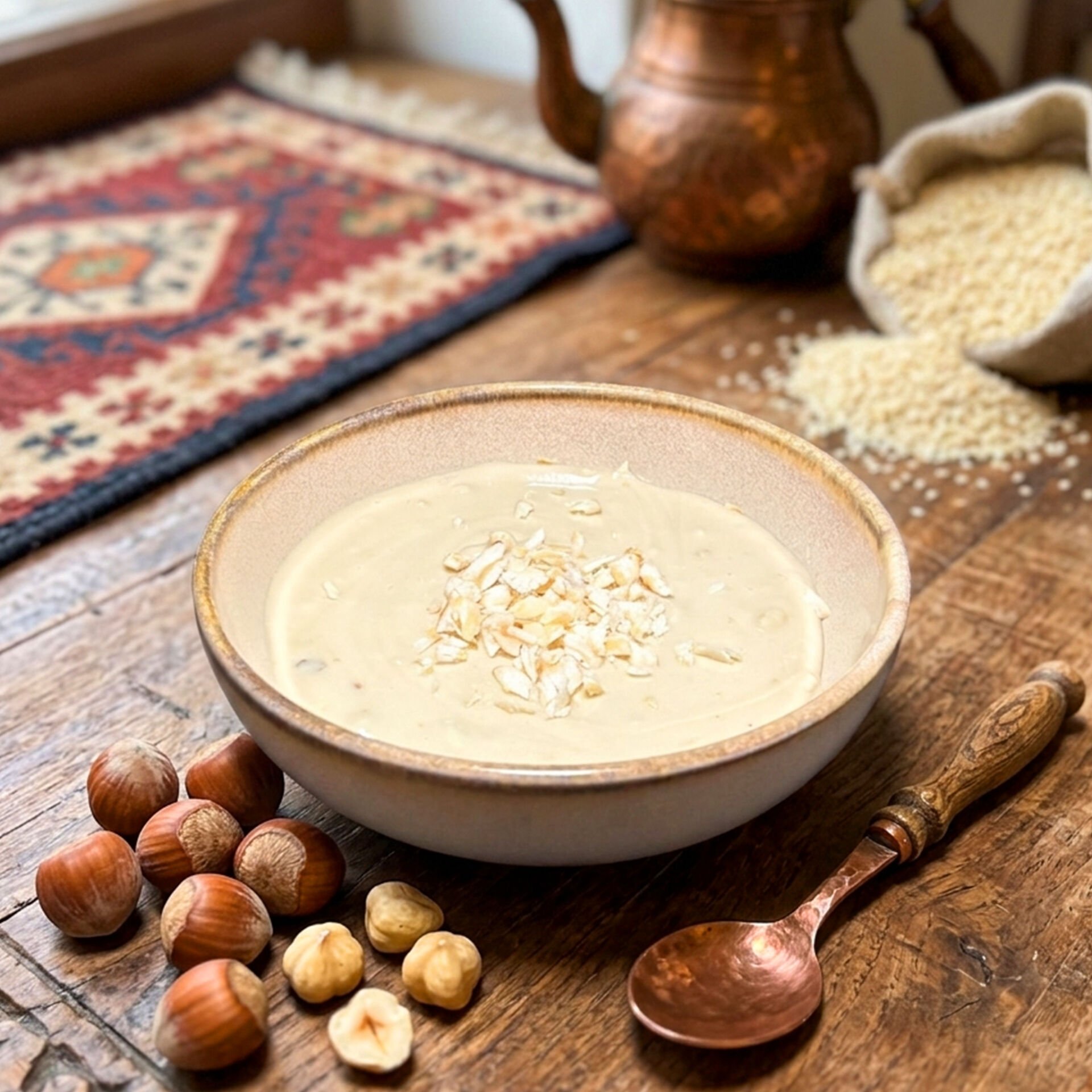 Fındık Parçacıklı Tahin Kreması 750 Gr